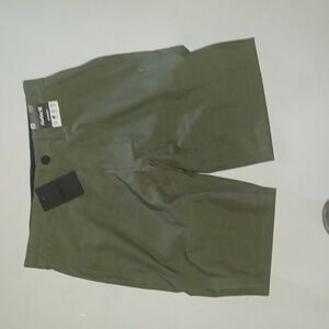 Hurley Explore Hybrid Printed Walking Shorts Grwwn Size-28 NWT